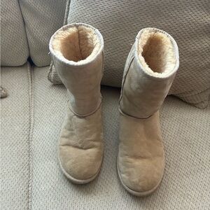 UGG Tan Shearling Winter Boots